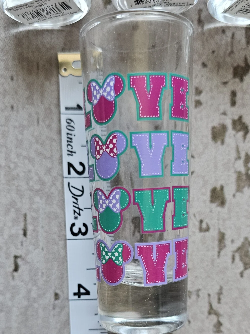 Disney Multicolor Mickey & Friends Decorative Shot Glass Collection Whole Lot